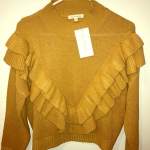 Stevie Hender Ruffle Sweater